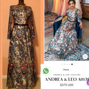 Andrea & Leo Stained Glass Gown
